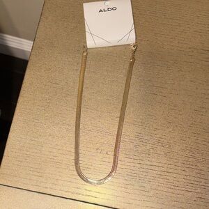 Aldo Sleek Gold Necklace for Women